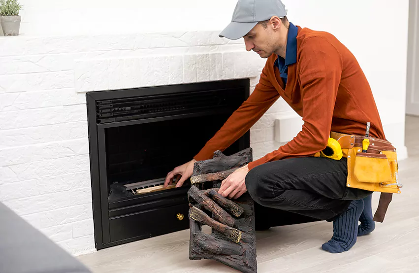 Wood Fireplace Repair in Rockville Centre, NY